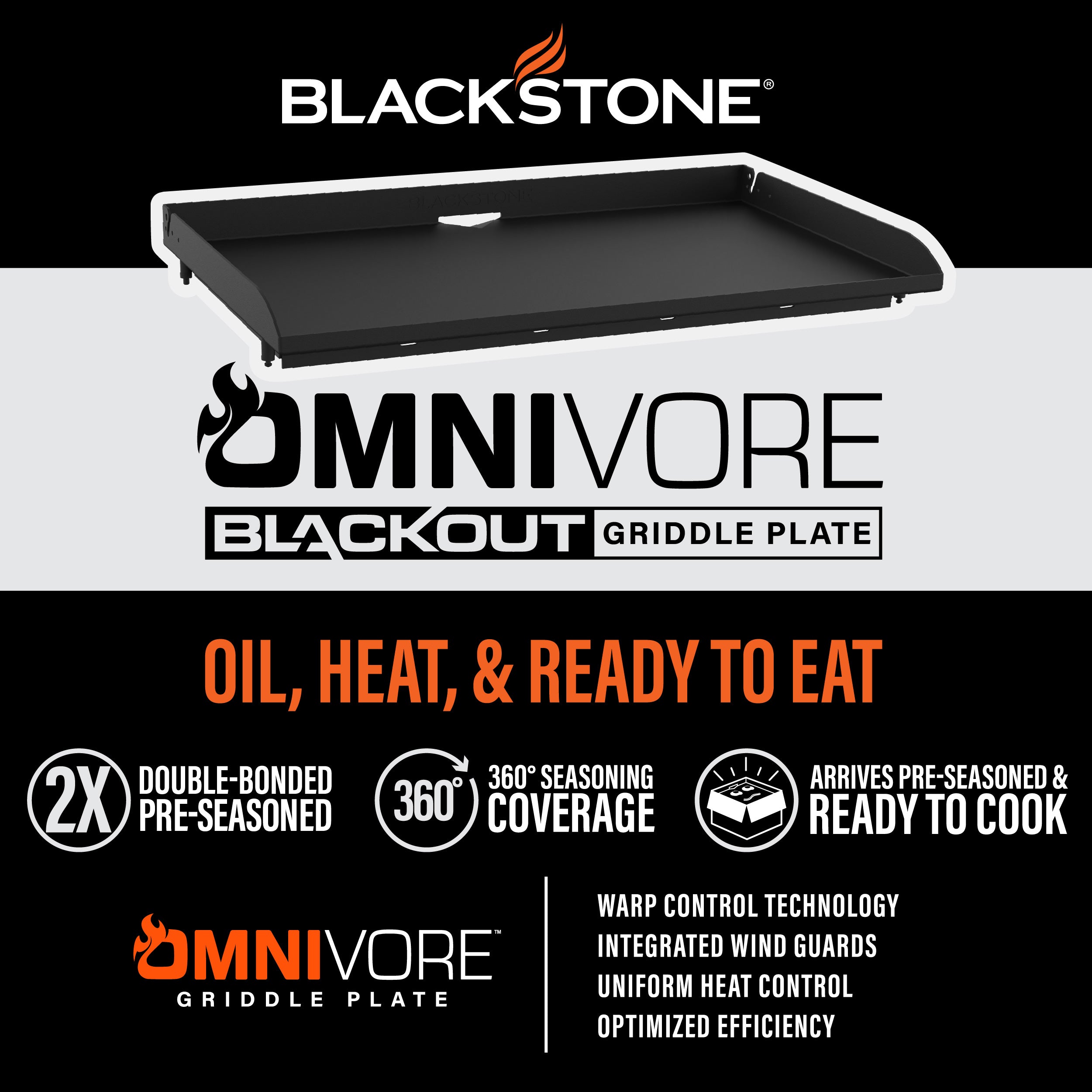 Blackstone Adventure Ready 17” Propane Griddle with Flexfold? Legs Blackstone