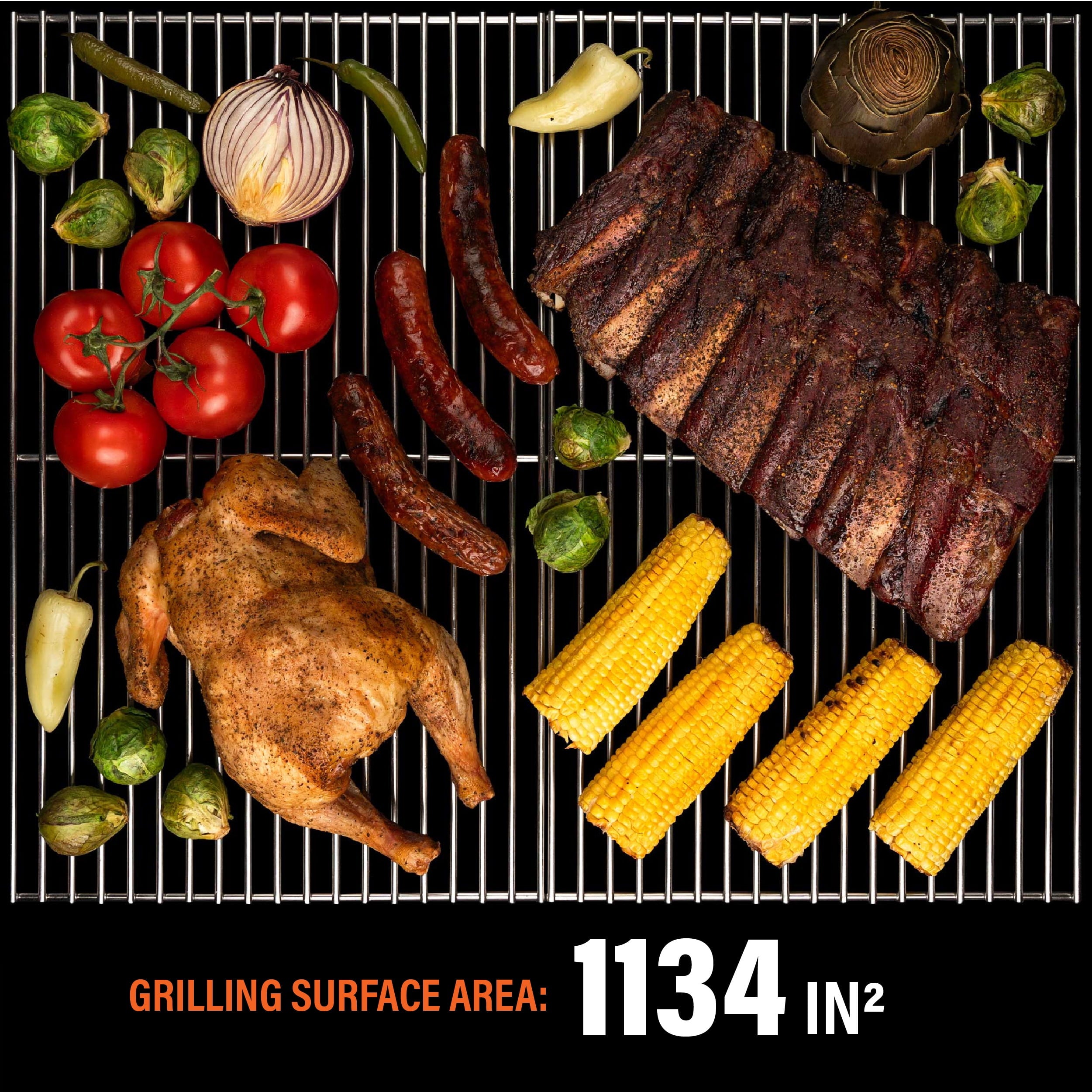 Blackstone Bronco Outdoor Combo Griddle, 36 Inch 4-Burner Flat Top Grill with Vertical Pellet Smoker Blackstone