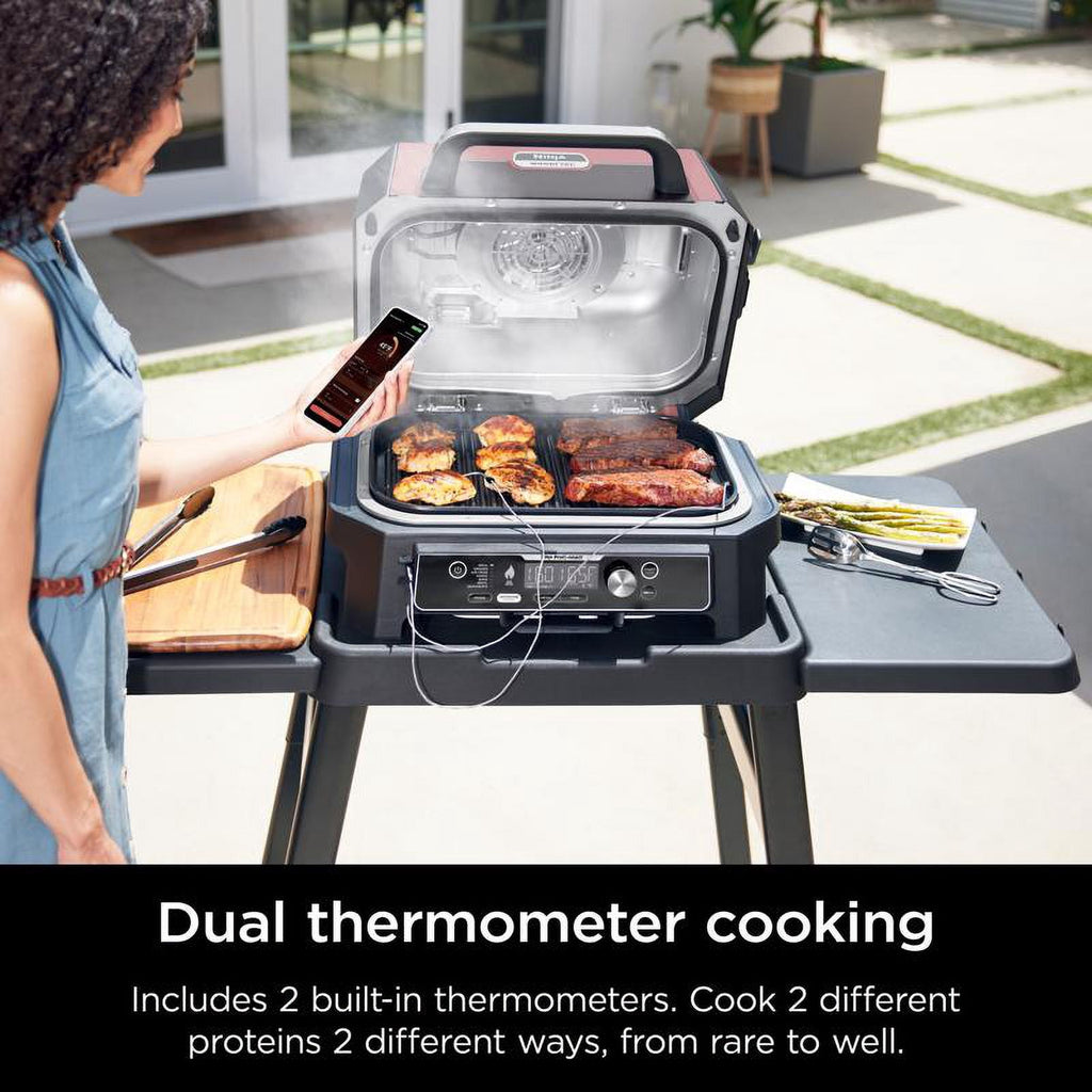Ninja Electric Grill and Smoker Rust Ninja