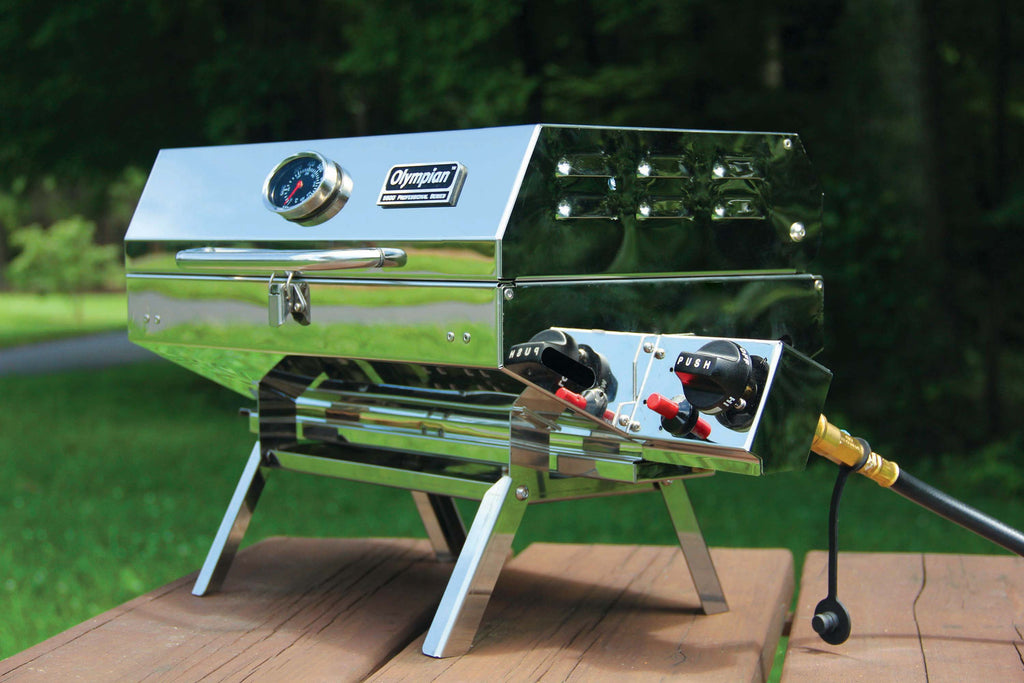 Camco 57305 Olympian 5500 Stainless Steel Portable/RV Grill Camco