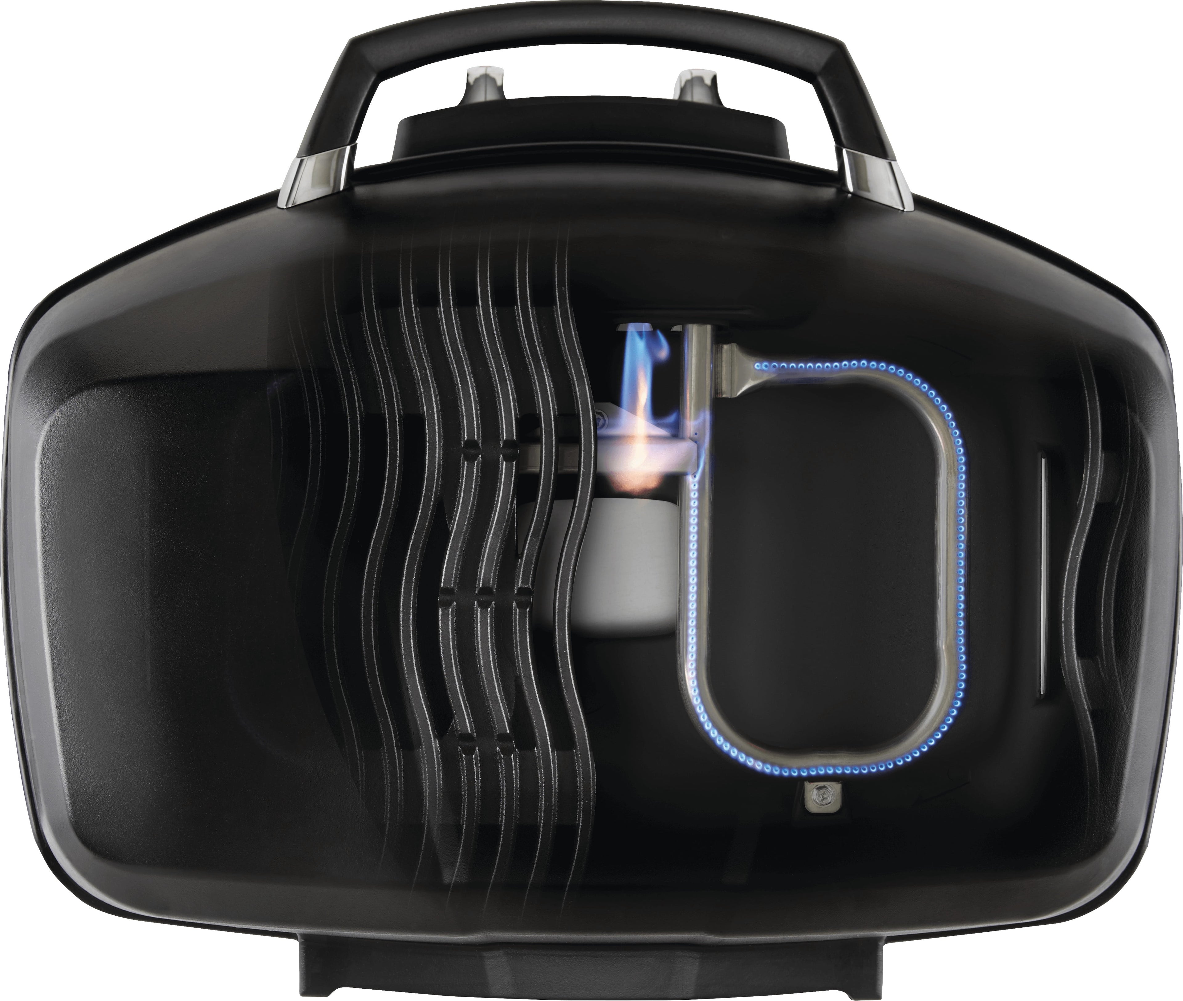 Napoleon TravelQ PRO285 1-Burner with Scissor Cart Propane Gas Portable Grill in Black Napoleon