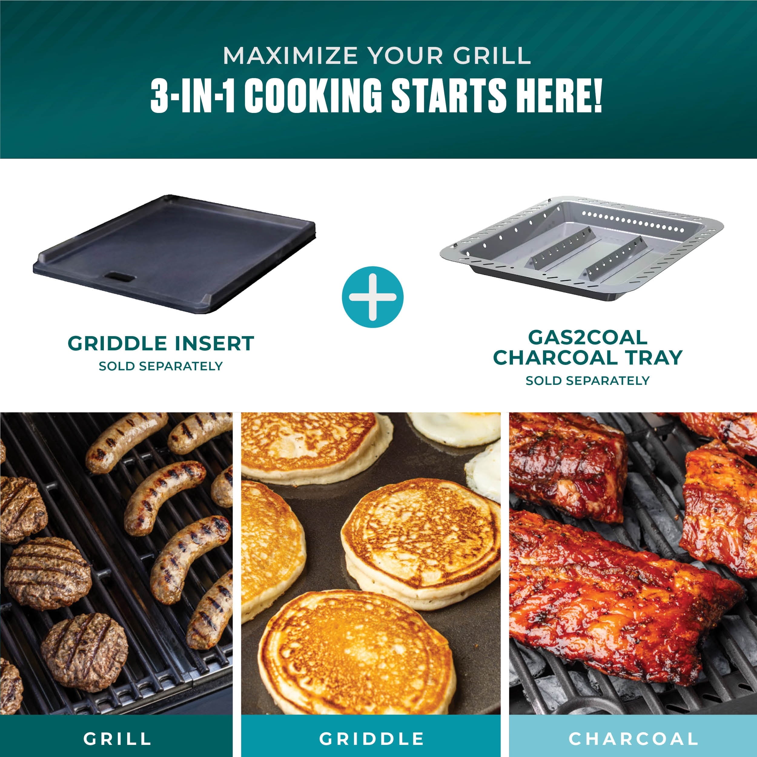 Charbroil Gas Grill, Performance Series FlavorMax 4 Burner Grill with Side Burner, Black Charbroil