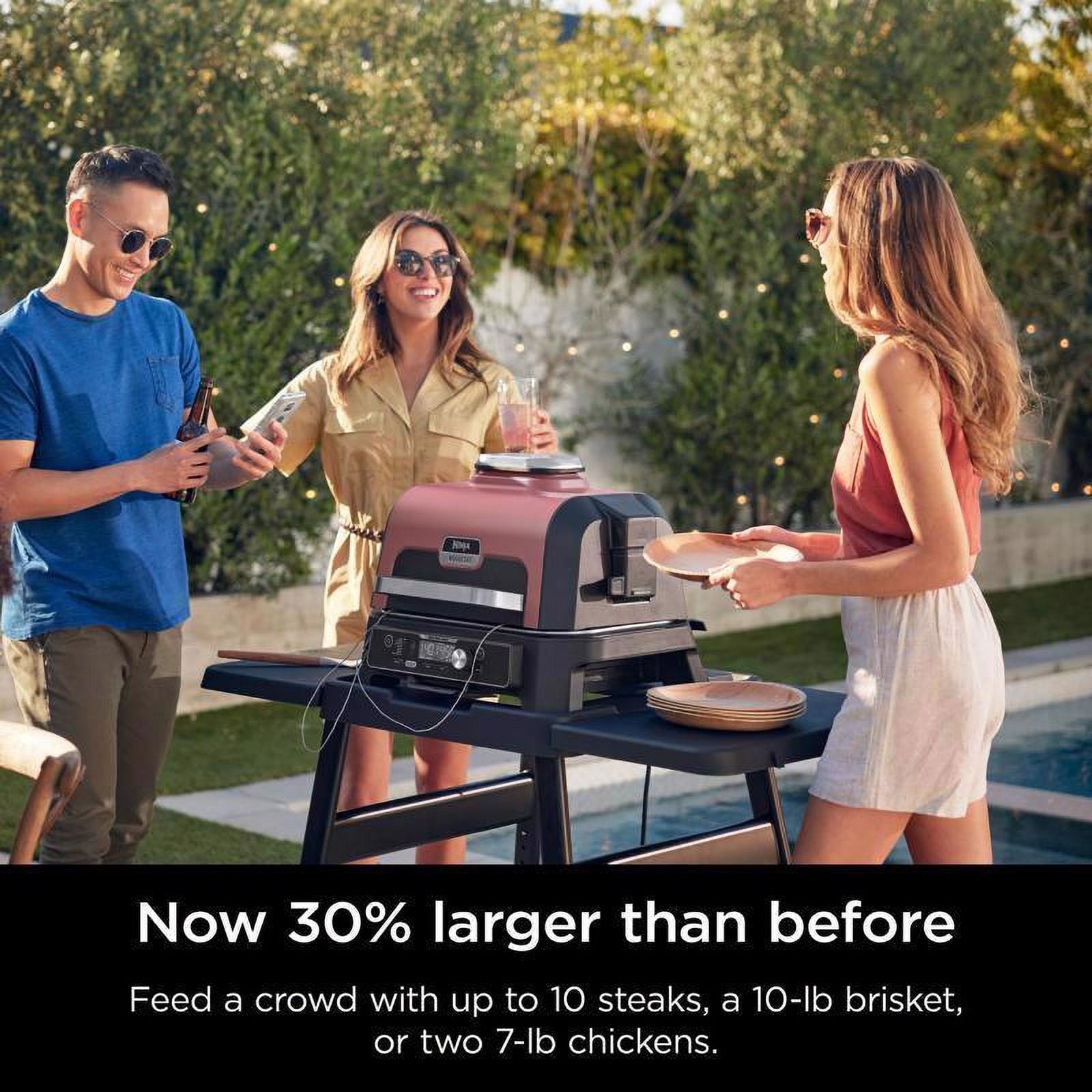 Ninja Electric Grill and Smoker Rust Ninja