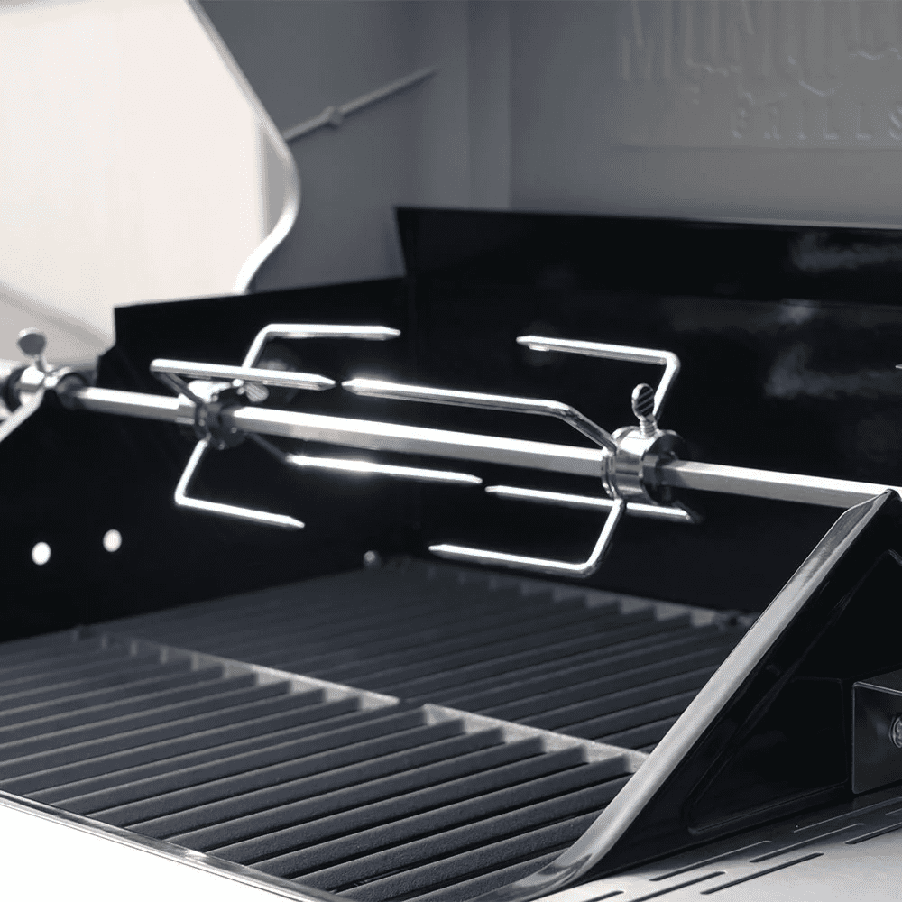 Monument Grills 4+1 Burner Natural Gas Grill  Includes Rotisserie  & Natural Gas Hose Monument Grills