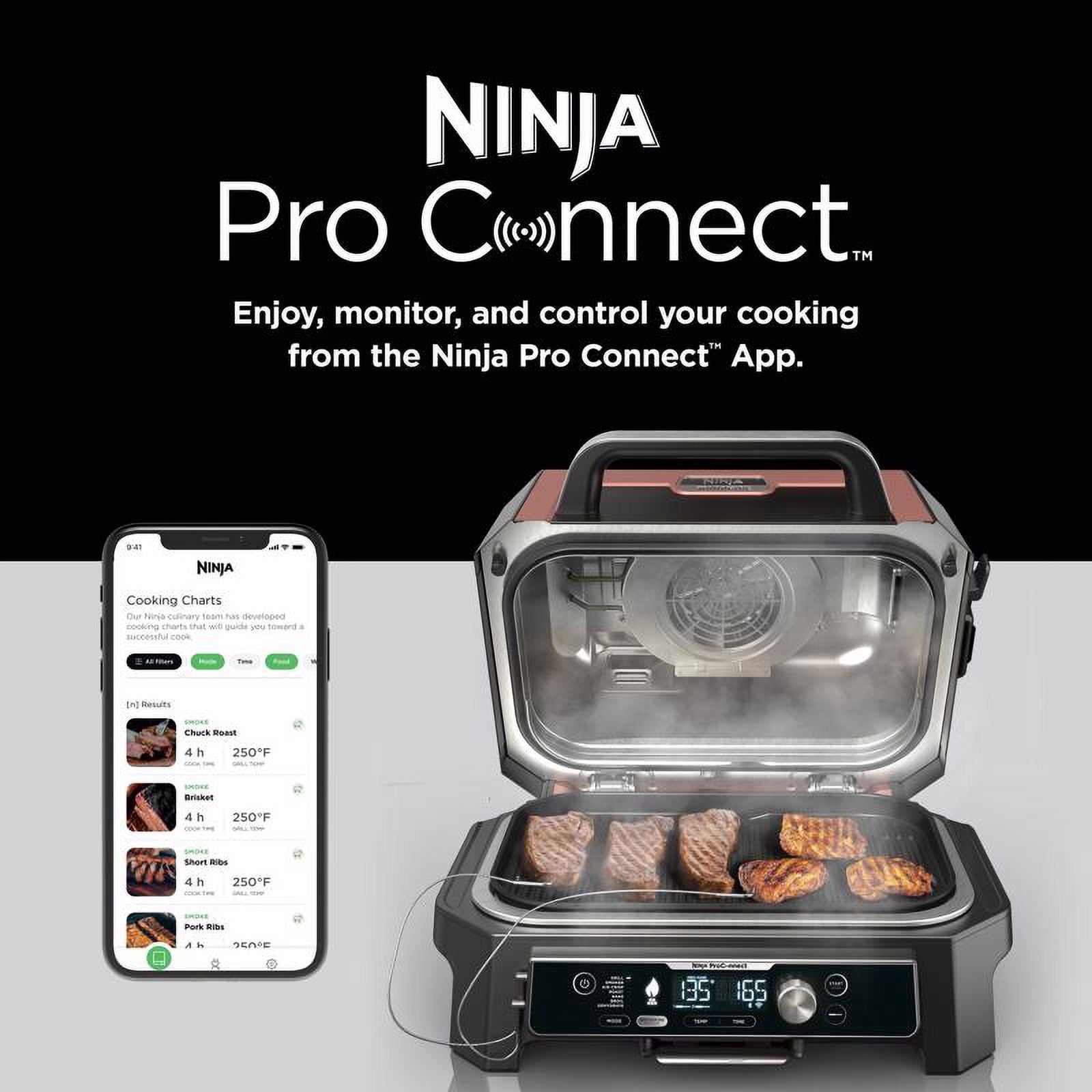 Ninja Electric Grill and Smoker Rust Ninja