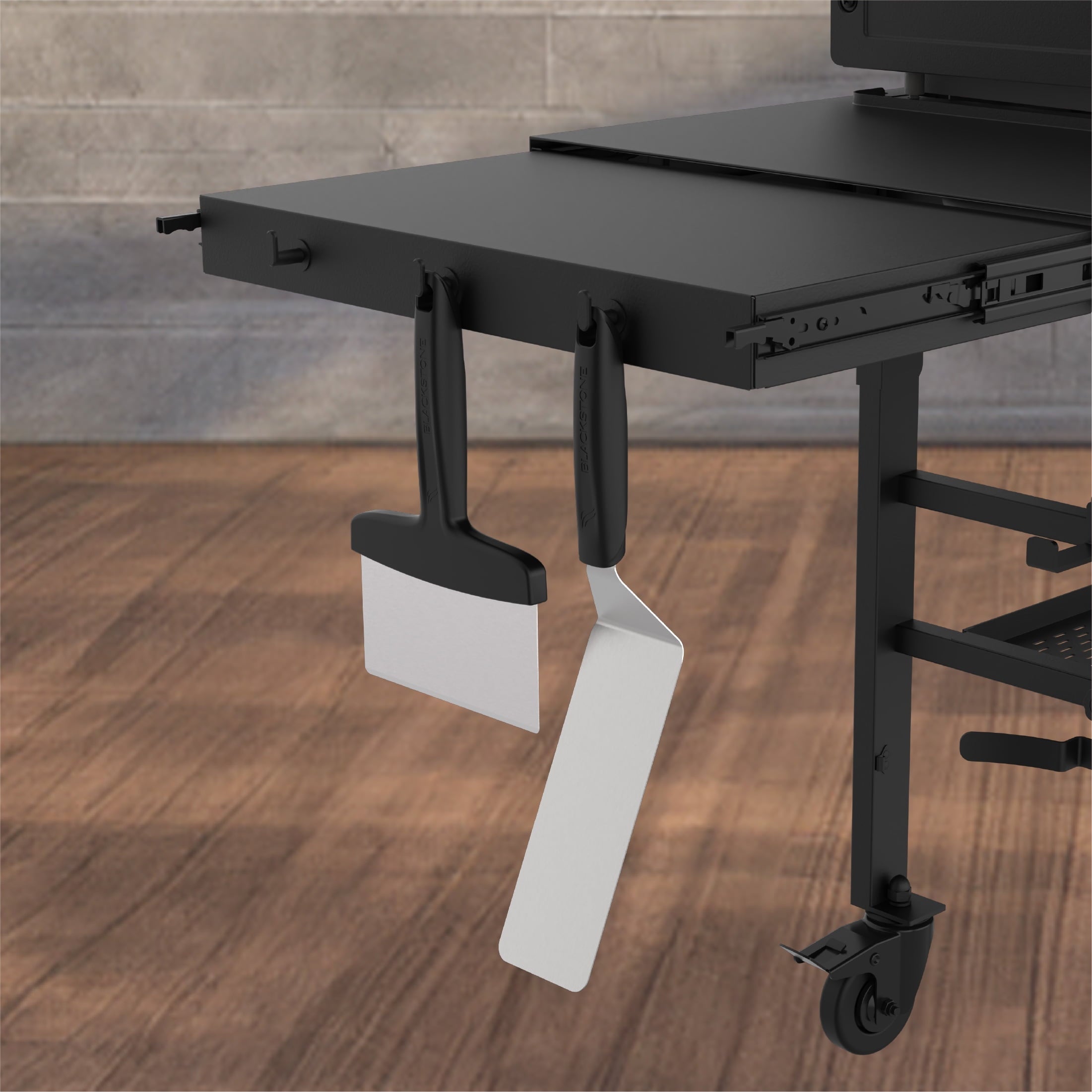 Blackstone 36 Original Omnivore Griddle with X-Braced Hood, Extendable Side Shelves and BAR System Gas Grills