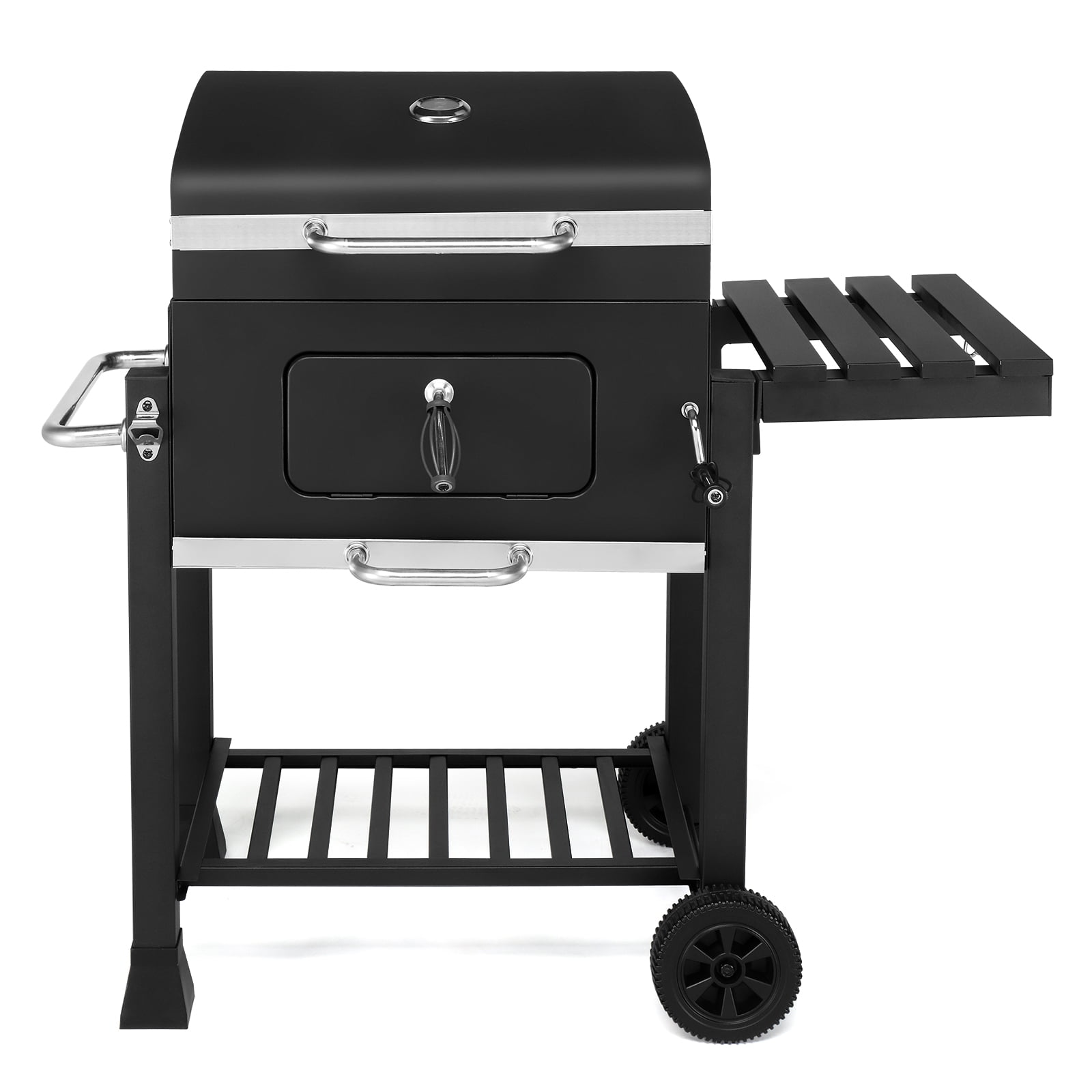 Ktaxon BBQ Grill Outdoor Charcoal Grill Smoker for Patio Backyard,Black Gas Grills