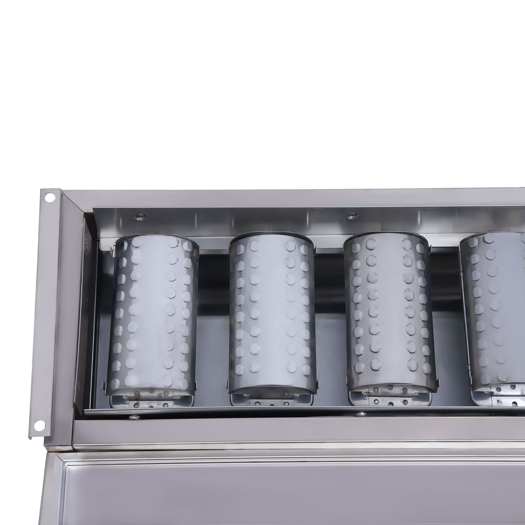 40.94*15.7*7.9in 8 BBQ Gas Grill 201 Stainless Steel Silver Patio Garden Barbecue Grill for Restaurants Barbecue Restaurants Unbranded