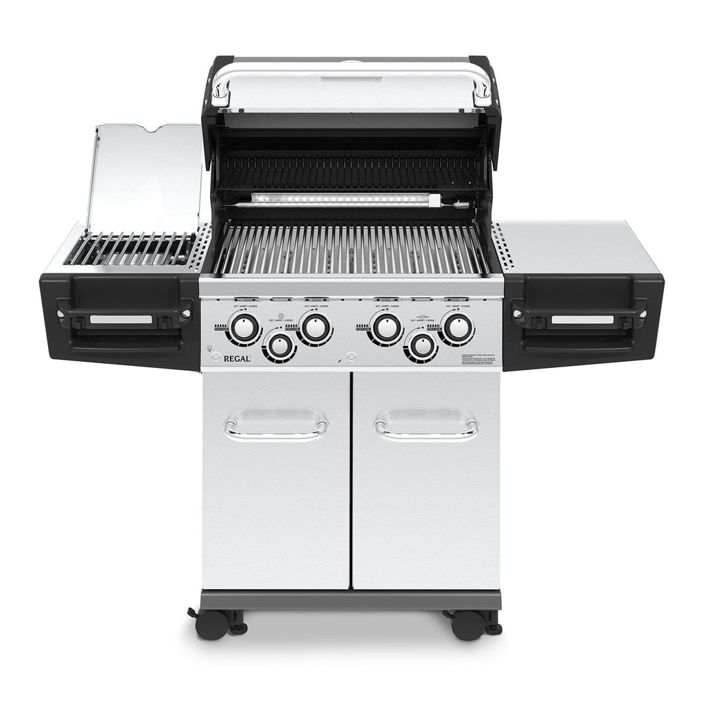 Broil King Regal S490 Pro Infrared 4-Burner Freestanding Grill, 25.5in., Propane Broil King