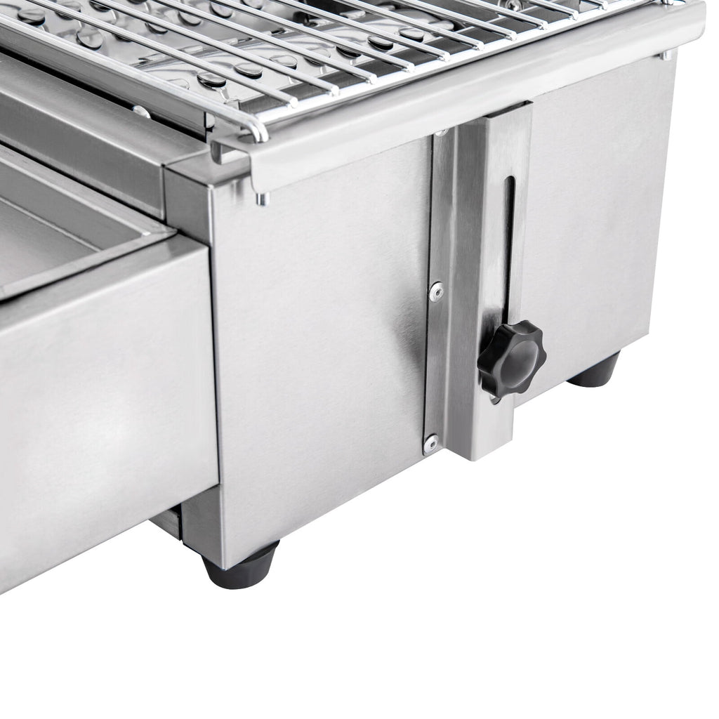 4 Burner Gas BBQ Grill Stainless Steel – LPG Only, 2800Pa Low Pressure, Portable TOOL1SHOoo