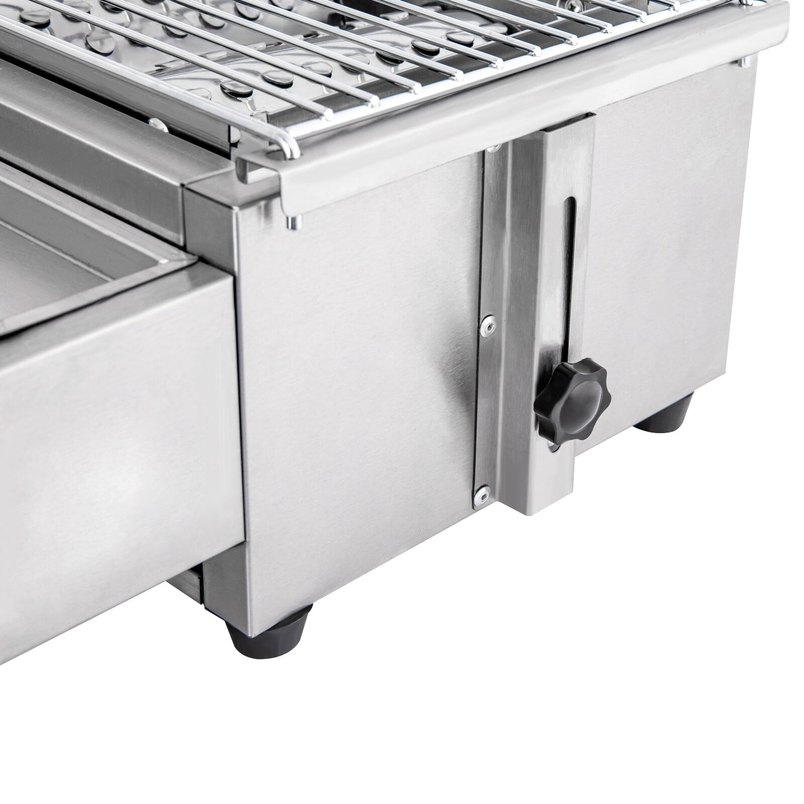4 Burner Gas BBQ Grill Stainless Steel – LPG Only, 2800Pa Low Pressure, Portable TOOL1SHOoo
