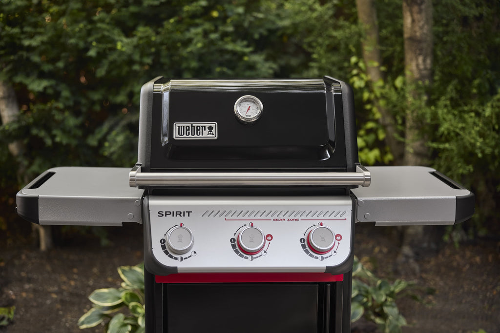 Weber Spirit Gas Grill, E-325 3 Burner Propane Gas Grill with Wheels, Black Weber