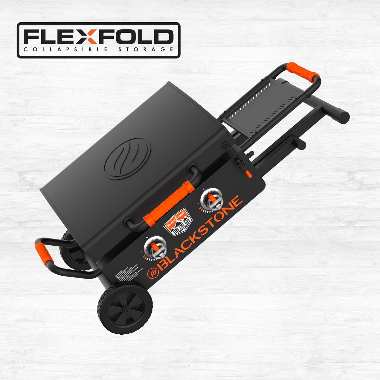 Blackstone On the Go 2-Burner 22 Scissor Cart Griddle with Hood Blackstone