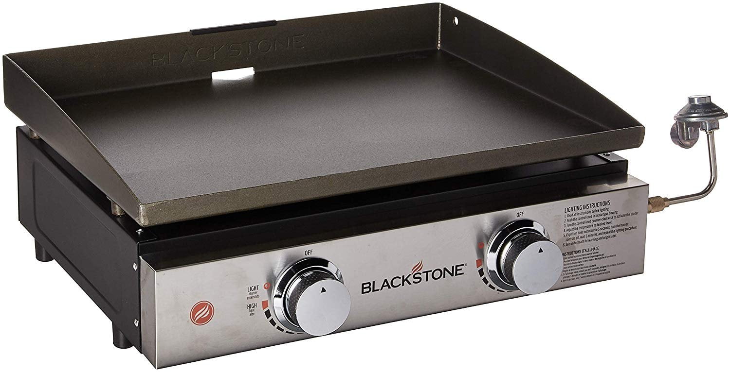 Blackstone 2-Burner 22'' Tabletop Griddle with Stainless Steel Front My Store