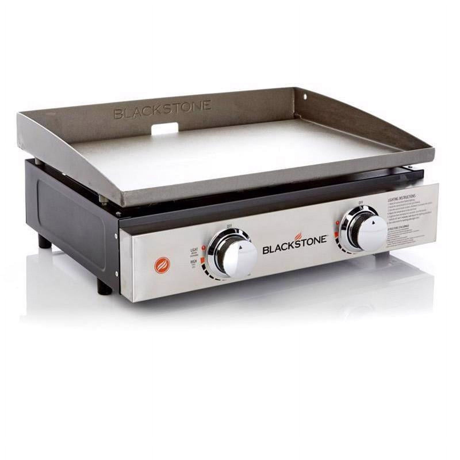 Blackstone 2-Burner 22'' Tabletop Griddle with Stainless Steel Front My Store