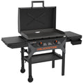 Blackstone 28 Propane Griddle Grill 2311 - Portable Outdoor Flat Top for Cooking with X-Braced Hood & Durable Powder Coated Steel - Iron Forged Omnivore Griddle Blackstone
