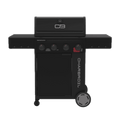Charbroil Performance Series? FlavorMax? 4 Burner Gas Grill Cabinet with Sear Burner Blackout Charbroil