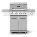 Nexgrill 4-Burner Propane Gas Grill with Side Burner, Stainless Steel Frame, 626 SQ In Total Cooking Space, 60,000 BTUs Output, BBQ Grill Perfect for Outdoor Gatherings - 720-0830H Gas Grills