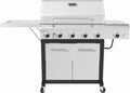 Nexgrill?Deluxe 5-Burner Propane BBQ Grill with Side Burner and Foldable Side Table, Stainless Steel Control Panel, Electric Ignition, 60,000 BTUs Output, Gas Grill Perfect for Gatherings - 72 Nexgrill