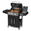 OverPatio Propane Gas BBQ Grill for Outdoor Cooking,Barbecue,3+1 Burners Overpatio