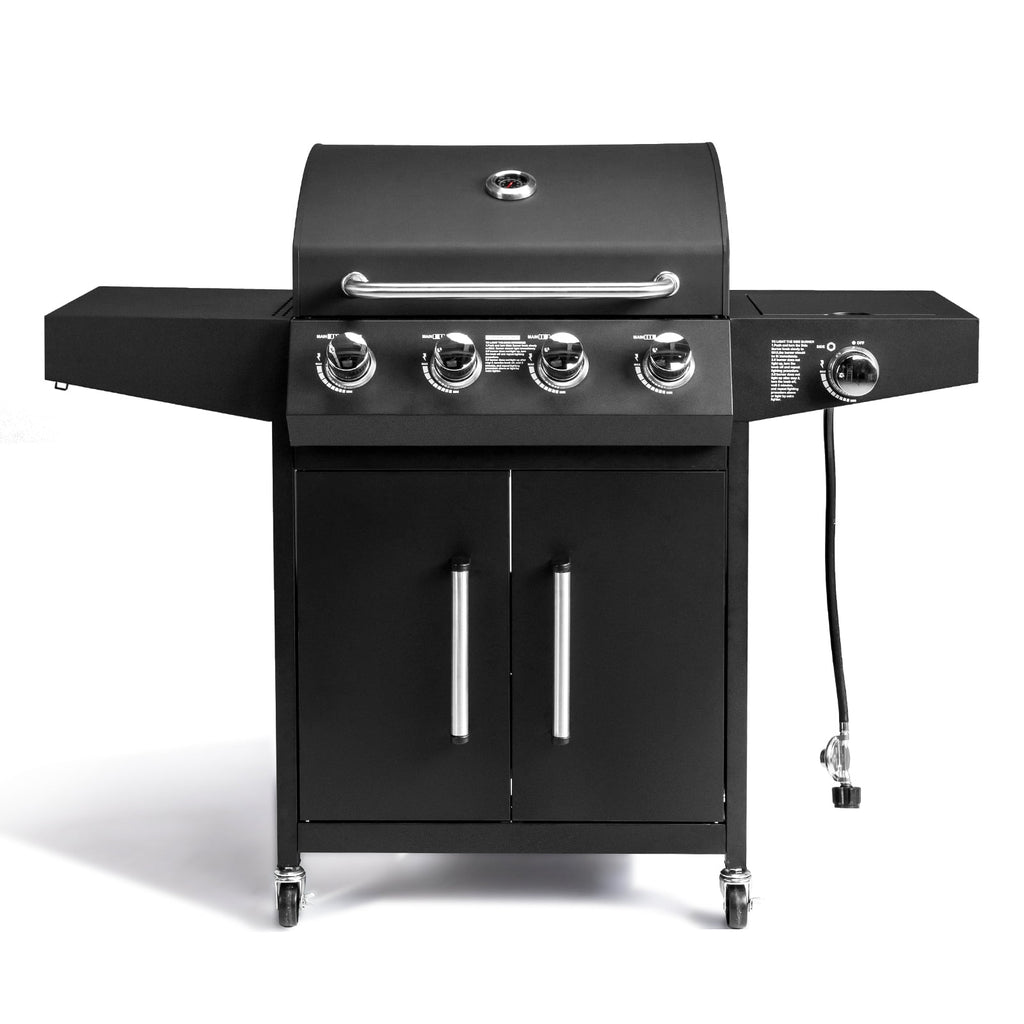 UBesGoo 4 Burner Propane Gas Grill with Side Burner 58000BTU for Camping Cooking BBQ UBesGoo