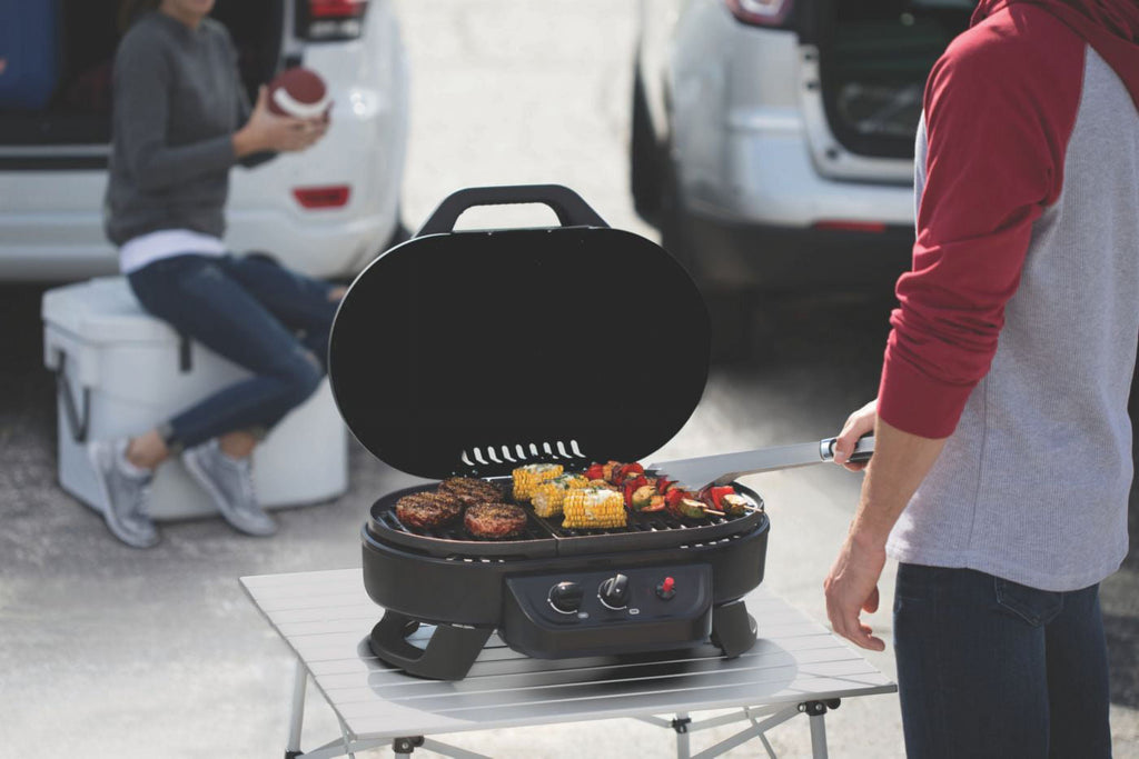 Coleman Roadtrip 225 Tabletop 2 Burner Propane Gas Grill, Black Gas Grills
