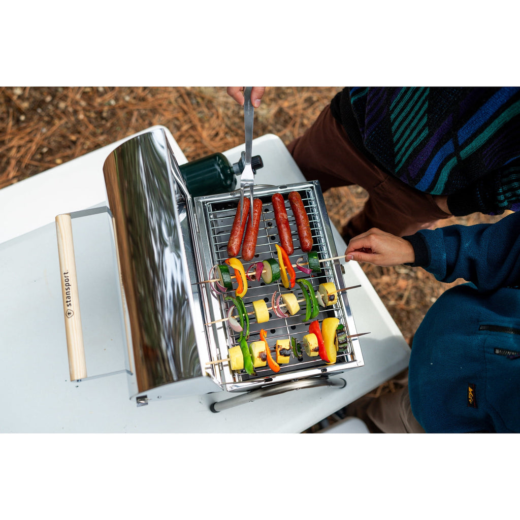 Stansport Stainless Steel Propane BBQ Grill Stansport