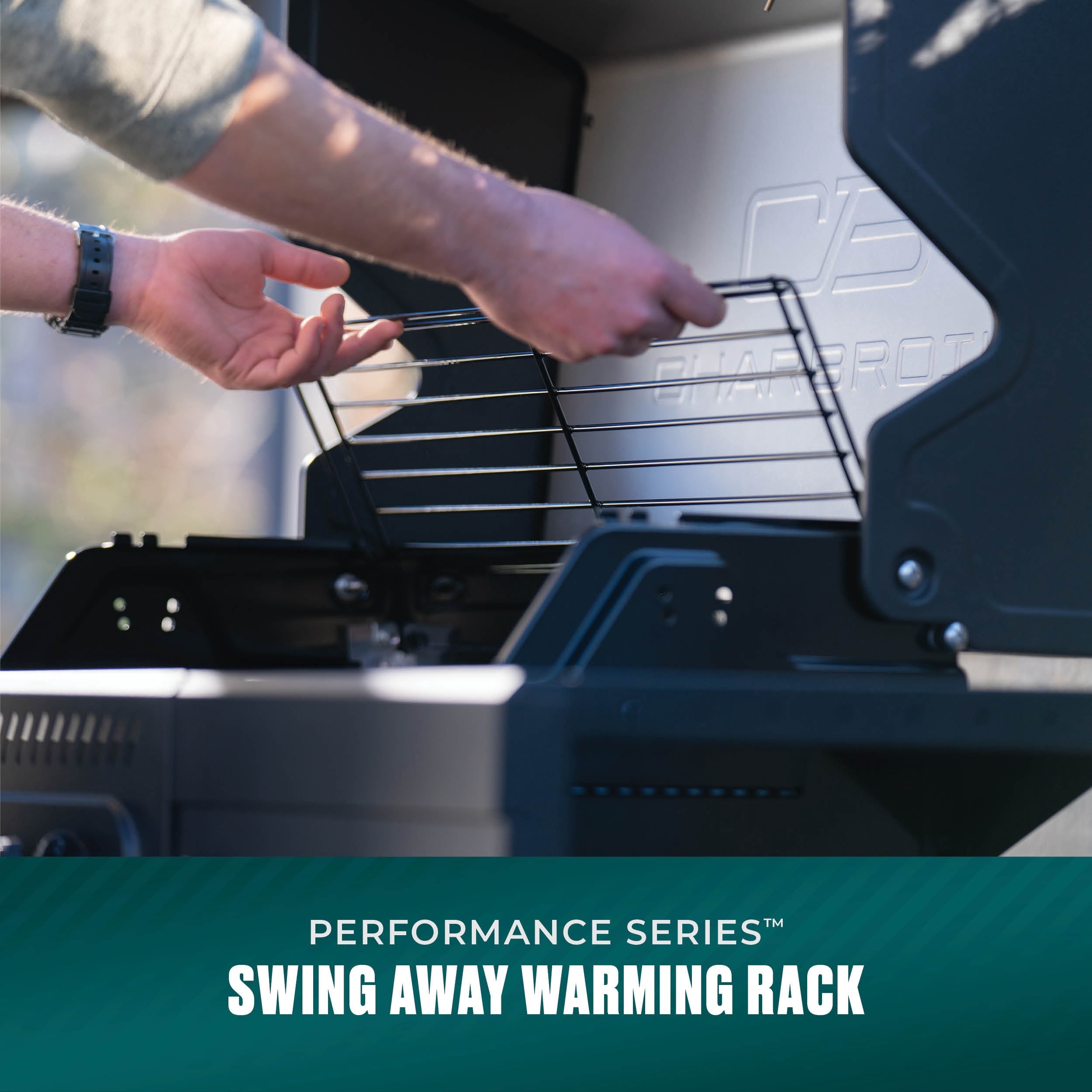 Charbroil Gas Grill, Performance Series FlavorMax 4 Burner Grill with Side Burner, Black Charbroil