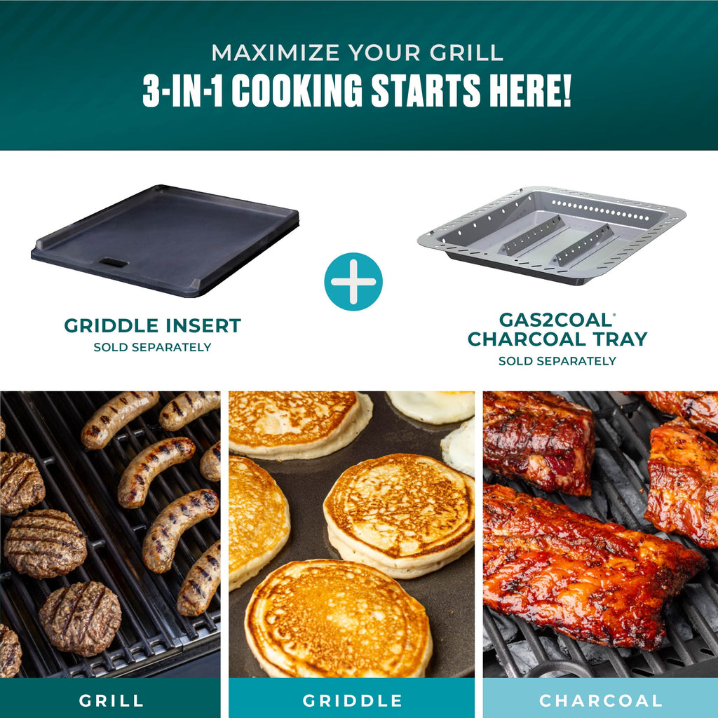 Charbroil? Performance Series? FlavorMax? 4-Burner Cart Gas Grill, Blackout Charbroil