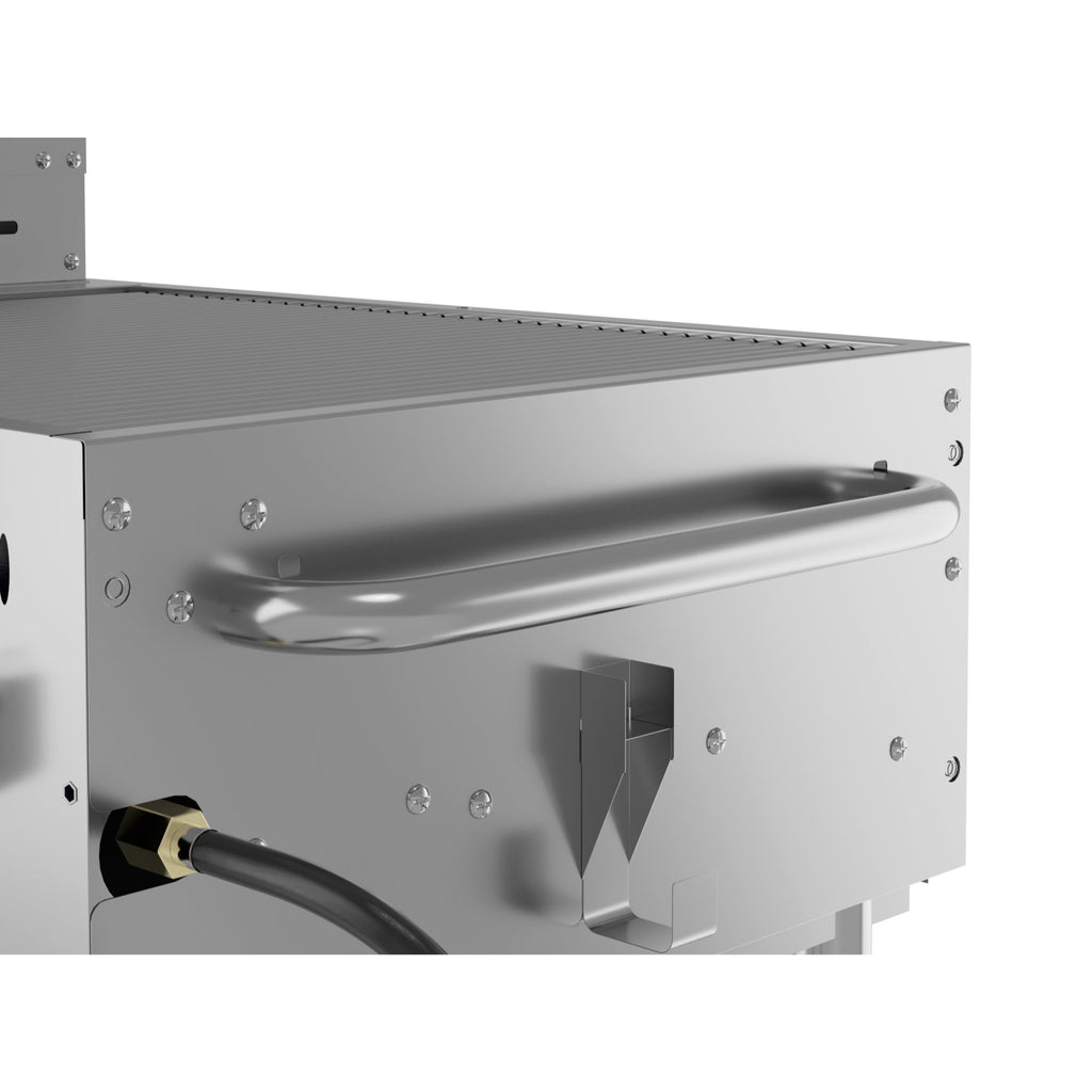72 in. Commercial Outdoor Propane Gas Grill with 36 in. Pizza Oven in Stainless-Steel (CGKIT7-P36) Koolmore