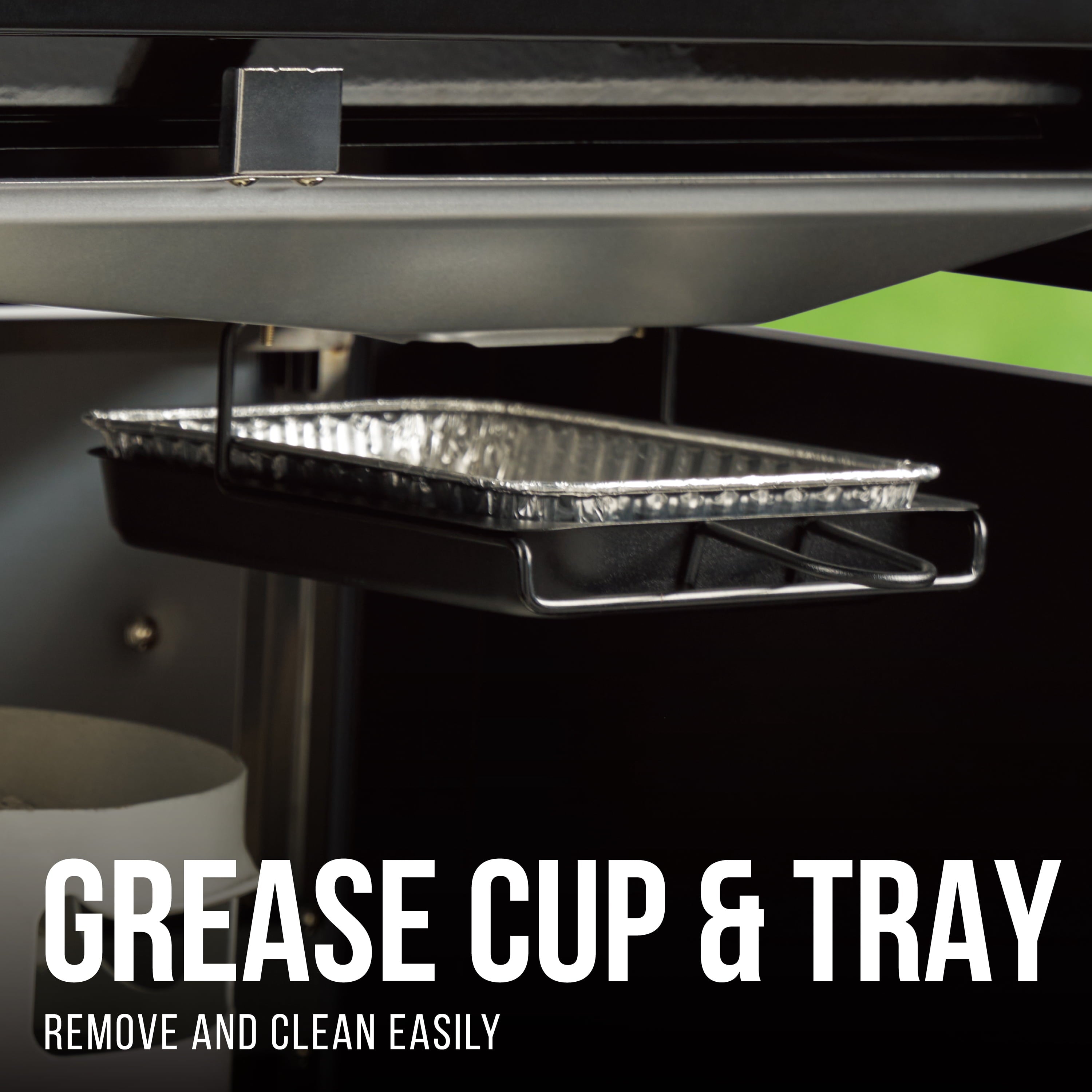 Expert Grill 6-Burner Propane Gas Grill with Side Burner and Side Table, Graphite Expert Grill
