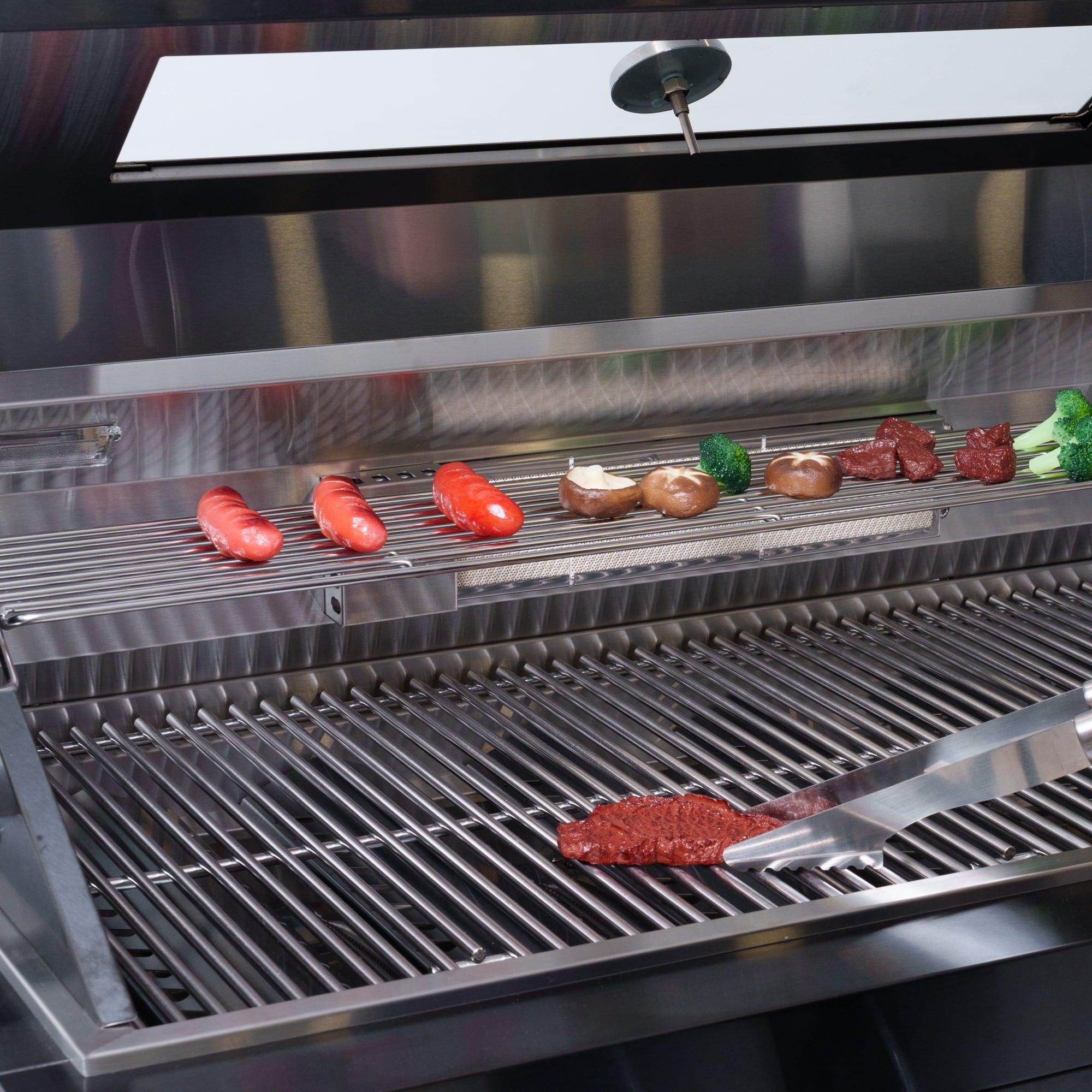 Black galaxy granite countertops, 43-inch island gas grill, Six Burners Grill 85000BUT (LTL carry） Navratil