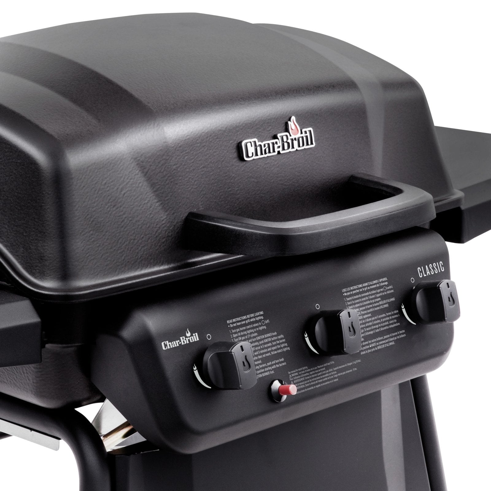 American Gourmet 3 Burner Liquid Propane Grill Black American Gourmet Pretzel