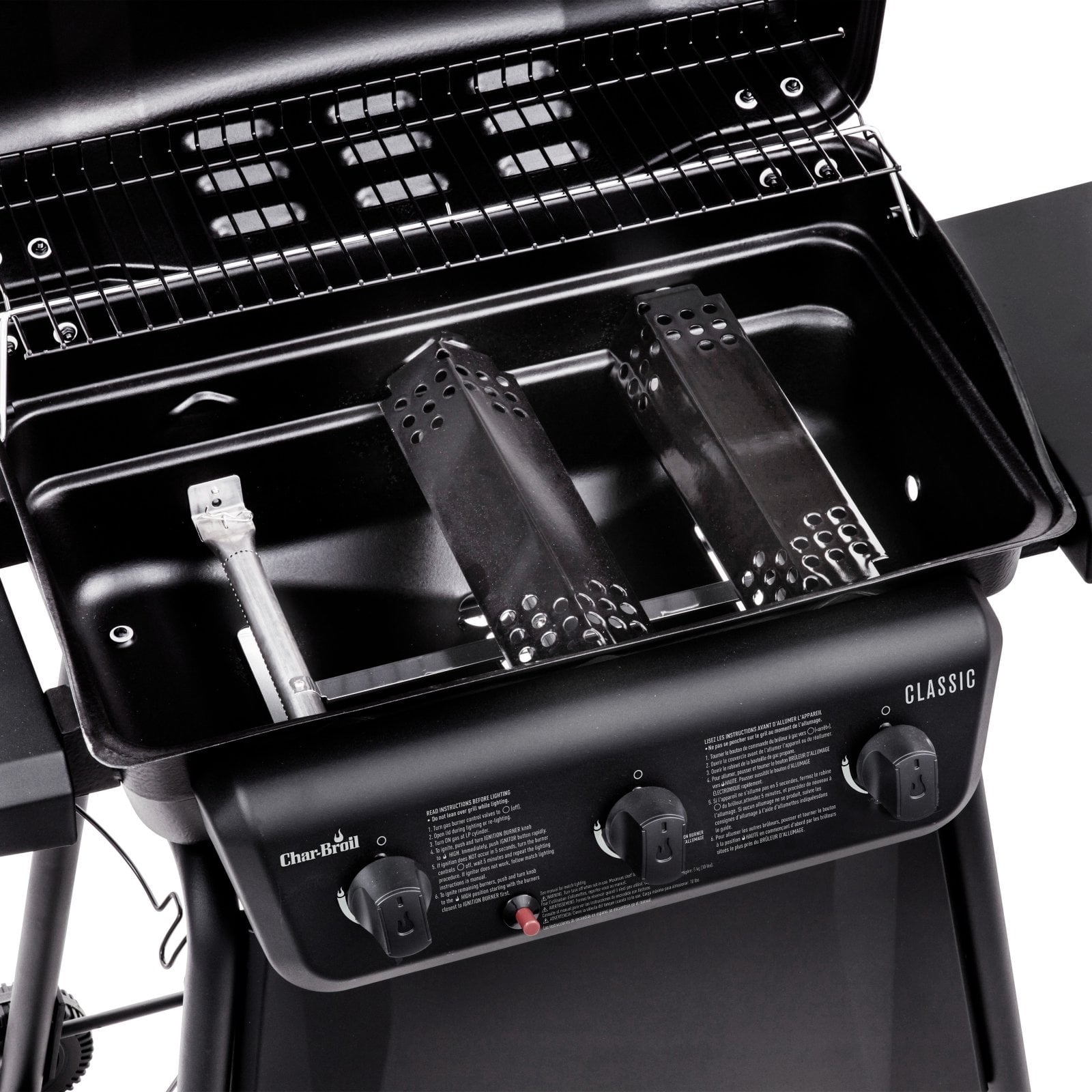 American Gourmet 3 Burner Liquid Propane Grill Black American Gourmet Pretzel
