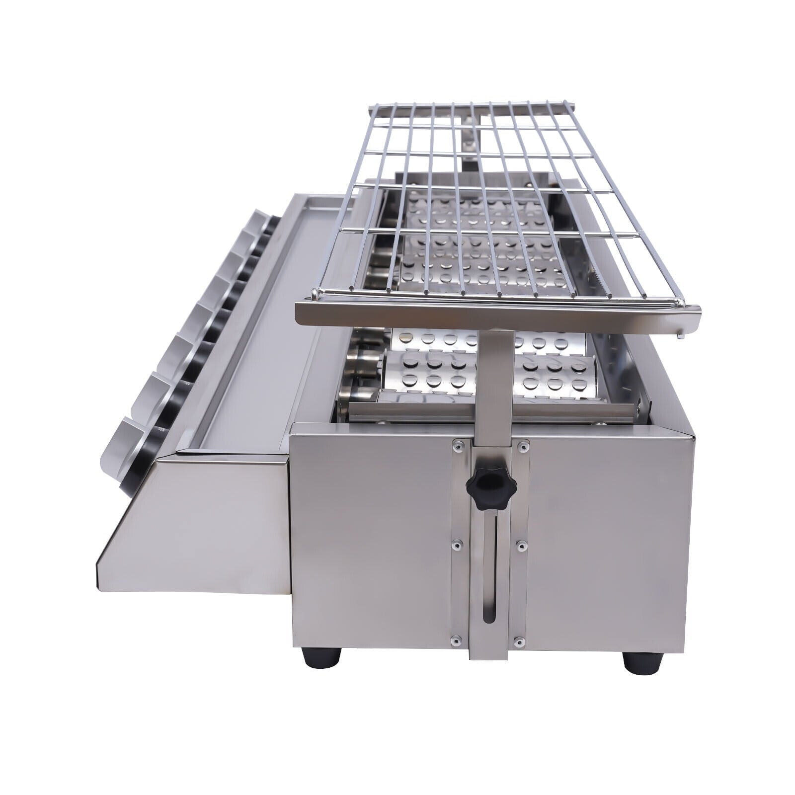 8 Burner BBQ Gas Grill Barbeque Outdoor Cooking Stainless steel Large Grill Grid 8 Head LPG  Gas Barbecue Grill Commercial BBQ Machine Outdoor Cooker Smokeless Commercial Gas Grill